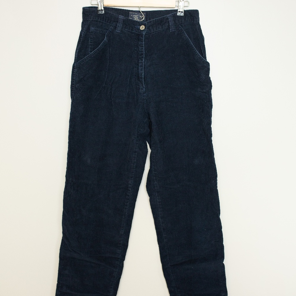 Navy Corduroy Pants